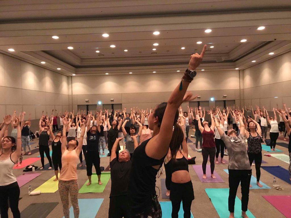 yogafest2018 クラス風景